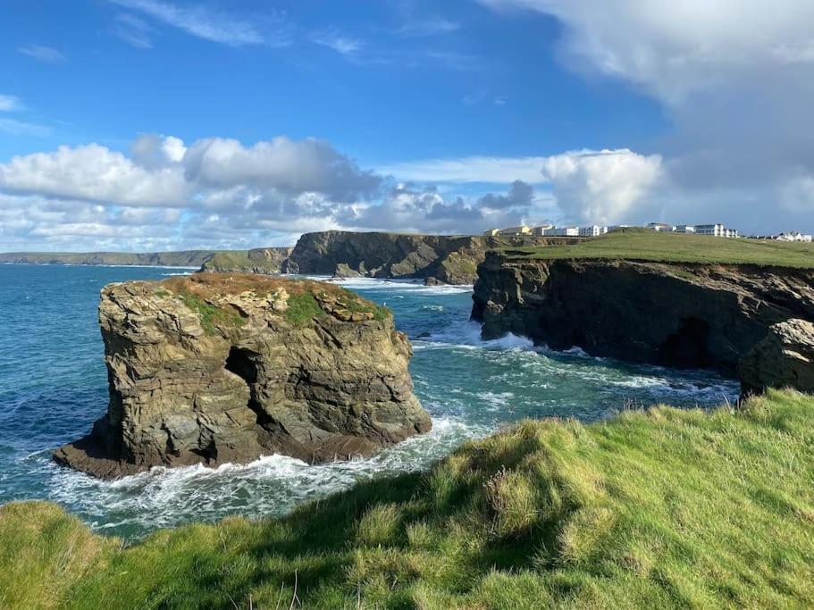Surf'S Up! Perfect Base For Holidays Or Work In Cornwall St Columb Major Extérieur photo